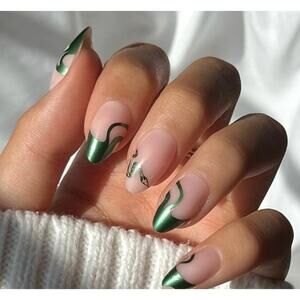 New Glamnetic x Harry Potter Collab - Parsel Tongue Press on Nails